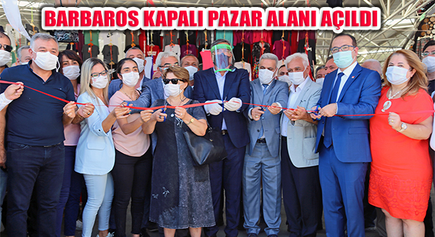 Ataşehir’in Yeni Kapalı Pazar Barbaros Mahallesi’nde Açıldı