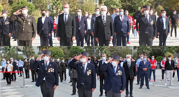 ‘19 Eylül Gaziler Günü’ Ataşehir’de Törenle Kutlandı