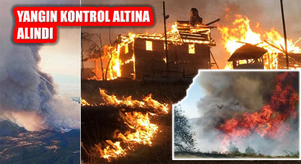 Kastamonu Taşköprü Orman Yangını Kontrol Altında