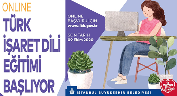 İBB’den Herkese Online Türk İşaret Dili Eğitimi
