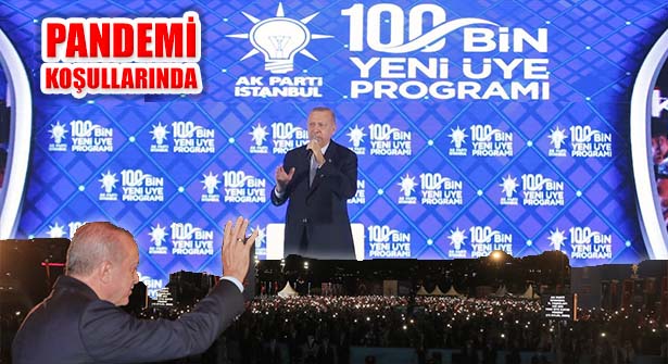 AK Parti İstanbul’da 100 Bin Yeni Üye Programı Düzenledi