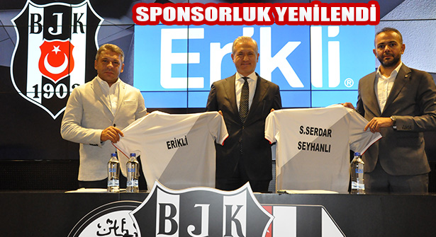 #bırakmamseni Diyen Erikli,  Beşiktaş JK İle Sponsorluk Anlaşmasını Yeniledi