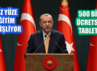 Erdoğan, ‘2,3,4,8 ve 12. Sınıflarda Yüz Yüze Eğitime Geçilecek’
