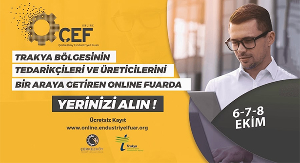 4.Çerkezköy Endüstriyel Fuarı Bu Yıl Online Olarak Düzenlenecek