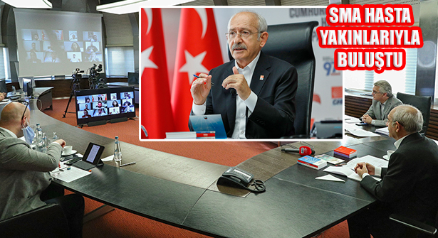 Kemal Kılıçdaroğlu SMA Hastaları ve Hasta Yakınlarıyla Buluştu