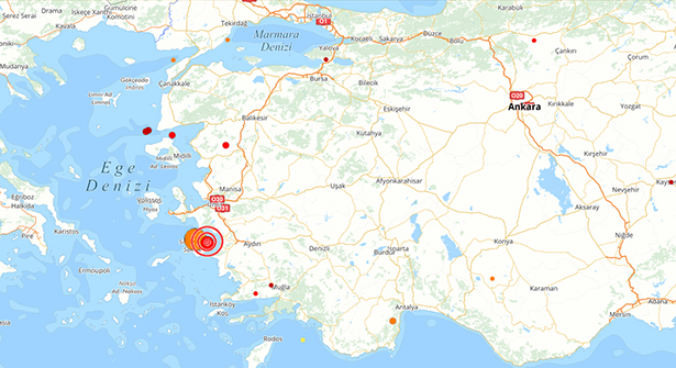İzmir’de Uzun Süren Sarsıntı ve Korkutan Deprem