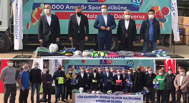 İBB, Ataşehir’de Amatör Spora Ekipman Desteği Yaptı