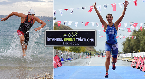 İstanbul Sprint Triatlonu 300 Sporcu Mücadelesine Sahne Oldu