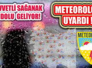 Marmara’da Kuvvetli Gök Gürültülü Sağanak ve Dolu Yağışına Dikkat!