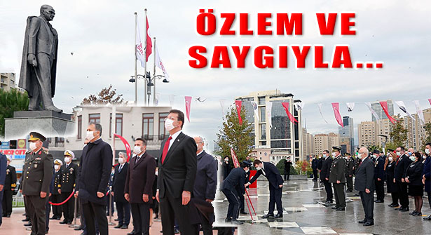 Başkent, İstanbul ve Ataşehir’de 10 Kasım Atatürk’ü Anma töreni
