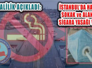 İstanbul’da Korona Mücadelesinde  Sigara Yasaklanan Alan ve Sokaklar