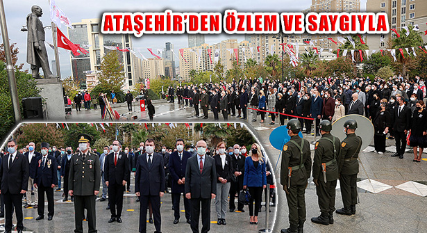 Atatürk’ü Anma Töreni: ‘Atamızın İzindeyiz’