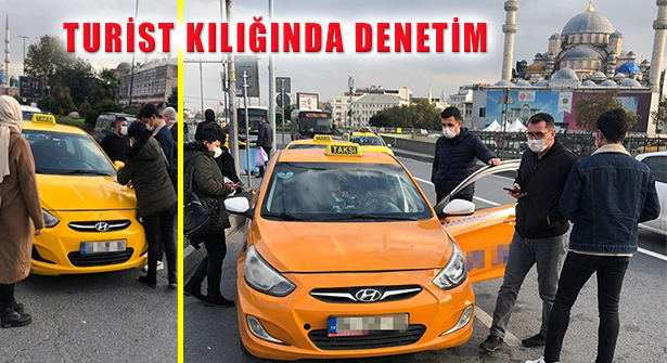 İstanbul’da Taksilere Sivil Zabıta Denetimi Başladı