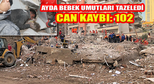 İzmir Depreminde 102 Vatandaşımız Hayatını Kaybetti