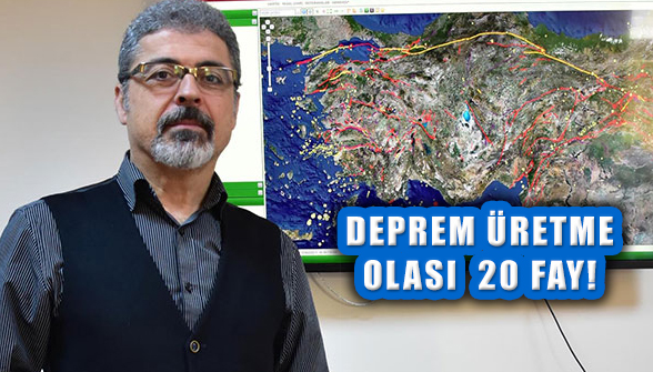 Türkiye’de Deprem Üretme Olası 20 Faya Dikkat Çekti