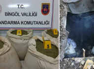 Bingöl’de Terör Örgütü Sığınaklarında 135 Kilogram Toz Esrar Ele Geçirildi