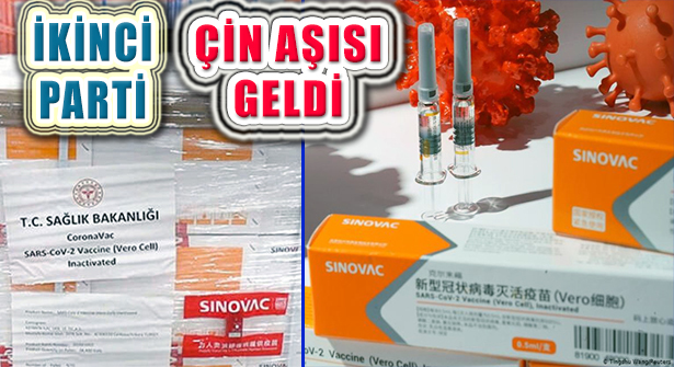 Çinli Sinovac 6,5 Milyon Doz Koronavirüs Aşısı Türkiye’de