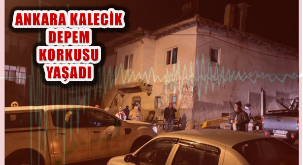 Ankara’nın Kalecik İlçesi 4.6 Depremle Sarsıldı