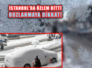 İstanbul’da Kar Yağışı Bitiyor, Buzlanmaya Dikkat!