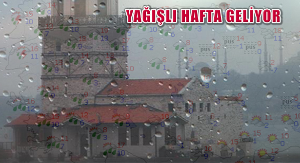 Marmara ve Ege Haftaya Yağışlı Havanın Etkisiyle Giriyor