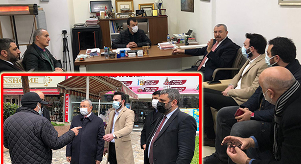 AK Parti Ataşehir Teşkilatından Esnaf Ziyareti