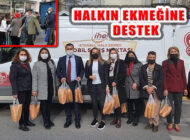 CHP Ataşehirli Kadınlar İhtiyaç Sahiplerine Halk Ekmek Dağıttı