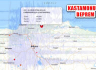 Kastamonu’da Karamıkmolla Merkezli 4.9 Şiddetinde Deprem