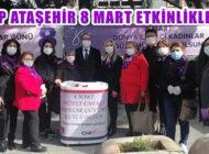 CHP Ataşehir Kadın Kolları’ndan Kadınlar Günü Etkinliği
