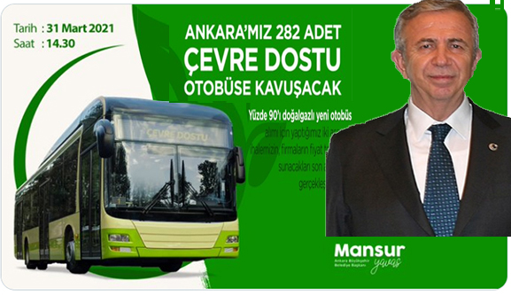 Mansur Yavaş: Ankara BBB İhaleyle Otobüs Alımı Yapıyor