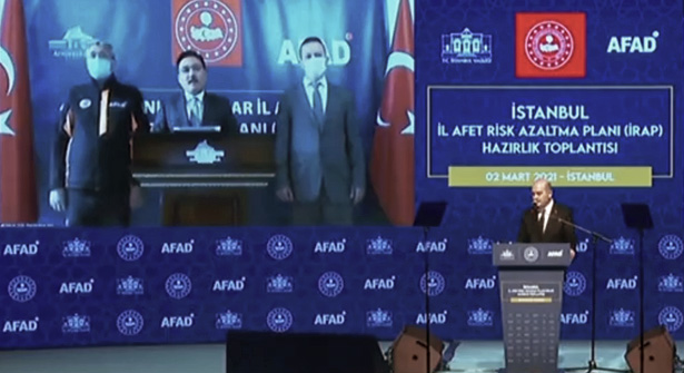 İstanbul İl Afet ve Risk Azaltma Planı Hazırlık Toplantısı Yapıldı