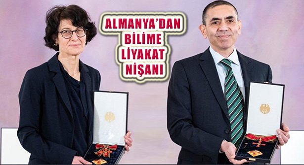 Almanya, Dr. Türeci ve Eşi Prof.Dr.Şahin’e Liyakat Nişanı Verdi