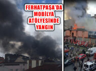 Ataşehir Ferhatpaşa’da Mobilya Atölyesinde Yangın