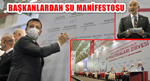 CHP’li 22 Belediye Başkanı ‘Su Manifestosu’ İmzaladı