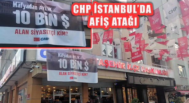 CHP İstanbul’dan: ‘10 bin dolar alan siyasetçi kim?’