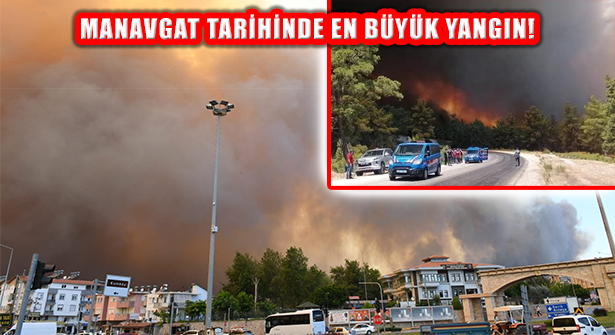 Manavgat’ta Büyük Orman Yangını: Yaralılar Var!