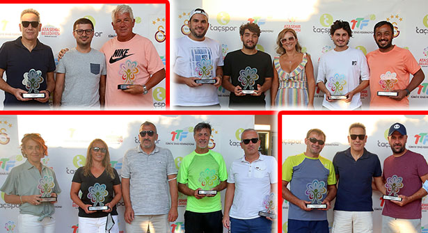 Ataşehir 1. Senyör Tenis Turnuvası Sona Erdi