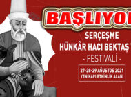 ‘Serçeşme Hünkâr Hacı Bektaş Veli Festivali’ Başlıyor