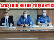 Kaymakam Ertaş Başkanlığında Ataşehir İlçe Güvenlik Kurulu Toplandı
