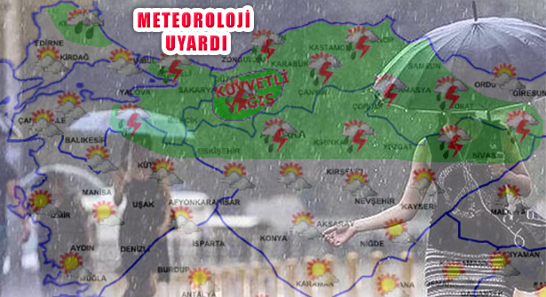 Meteoroloji Uyardı: Trakya ve İstanbul’da Kuvvetli Yağışlara Dikkat!