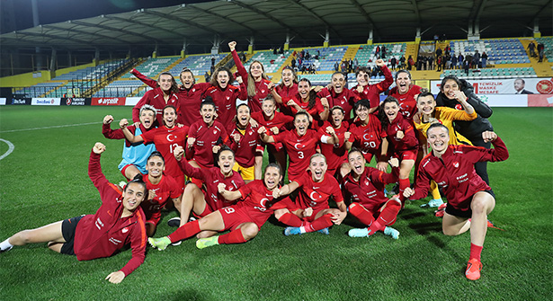 Kadın A Milli Futbol Takımı Bulgaristan’ı 1-0 Yendi