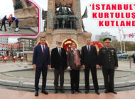 ‘İstanbul’un Düşman İşgalinden Kurtuluşu’ Taksim’de Kutlandı