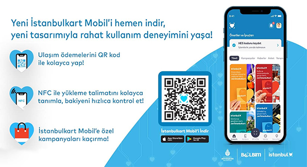 İstanbulluya Yeni Teknoloji  Dijital İstanbulkart Mobil