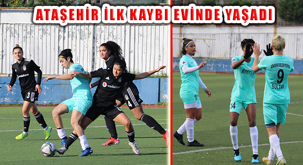Kadın Futbol Süper Ligi’nin 2. Haftasında Ataşehir İlk Kaybı Yaşadı