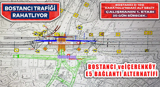İBB’den E5 Karayolu Ataşehir ve Kadıköy Trafiğine Yeni Neşter