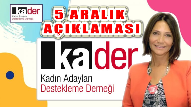 KA-DER Başkanı Nuray Karaoğlu ‘O Koltukların Yarısı Bizim!’
