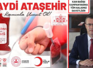 Ataşehir Kaymakamlığı Valilik Koordinasyonuyla Kan Bağış Kampanyası