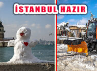 İstanbul Büyükşehir Belediyesi Kış Koşullarıyla Mücadeleye Hazır