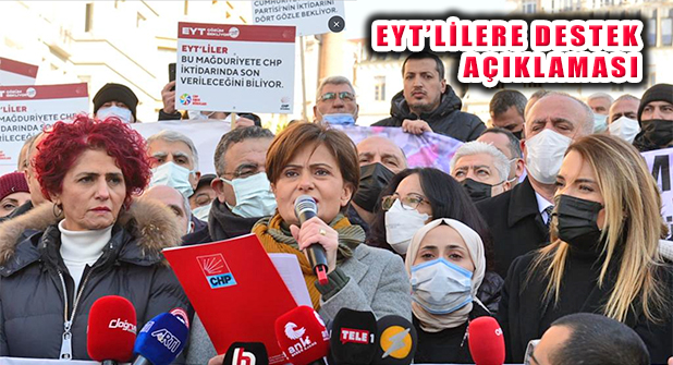 CHP İstanbul’dan Destek: EYT’liler Lütuf Değil Kazanılmış Haklarını İstiyor
