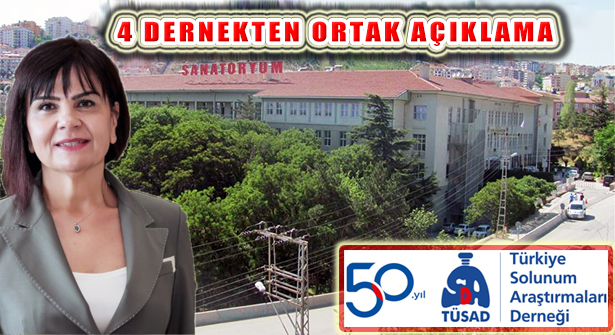 4 Uzmanlık Derneğinden Ankara Sanatoryumu İçin Ortak Çağrı!