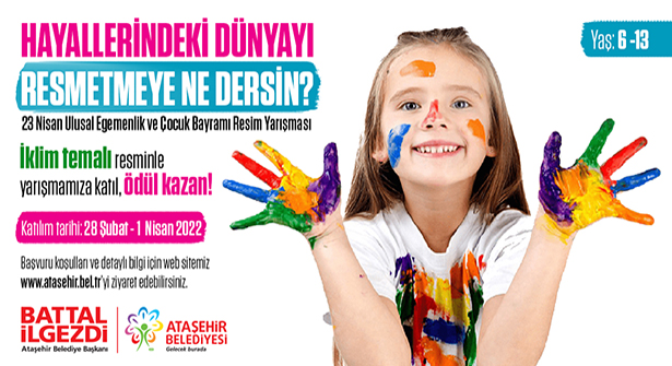 23 Nisan Resim Yarışması İle Çocukların Hayalleri Renklerle Buluşacak